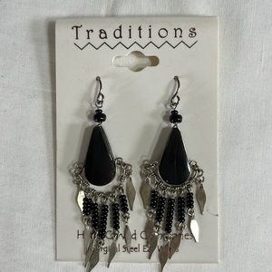 Gemstone earrings